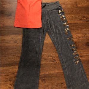 Victoria secret pink bling velour